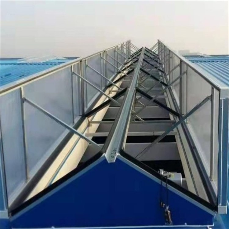 三角型電動采光排煙天窗