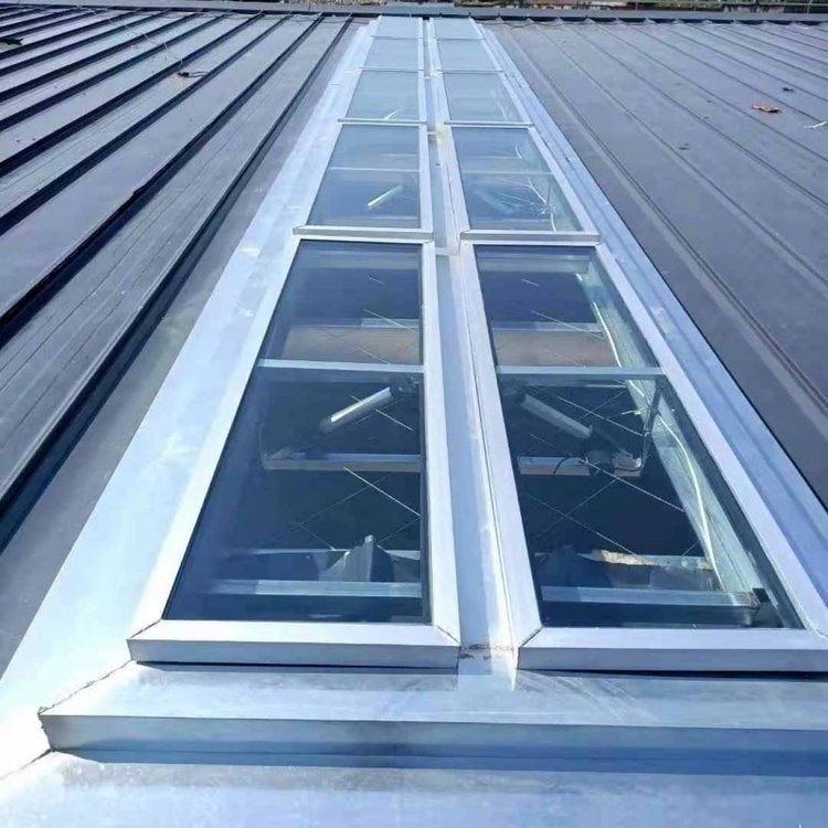 一字型電動(dòng)排煙天窗