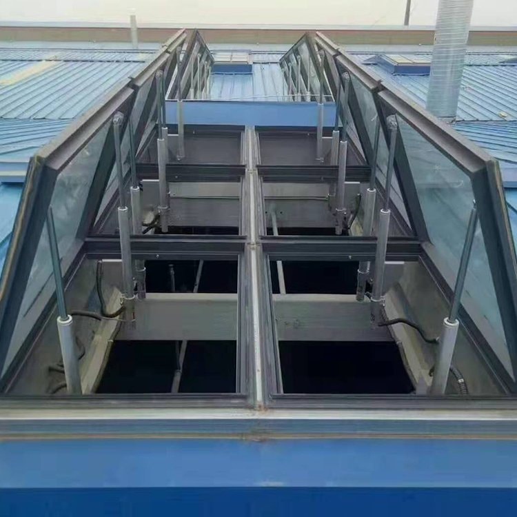 一字型電動(dòng)排煙天窗